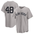 New York Yankees #48 Paul Goldschmidt Gray Fotopoulosg Road Replica Jersey