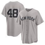 New York Yankees #48 Paul Goldschmidt Gray Fotopoulosg Road Replica Jersey