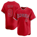 Los Angeles Angels #9 Zach Neto Player Red Fotopoulosg Home Limited Stitched Jerseys