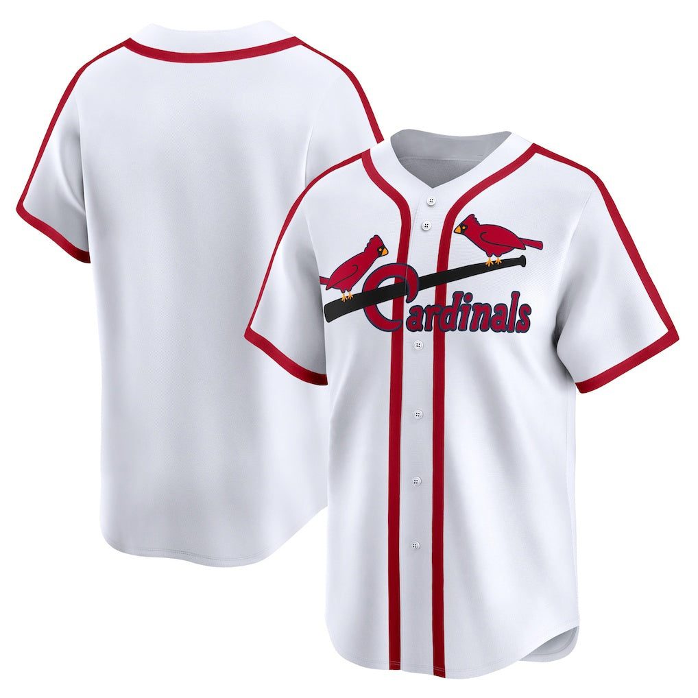 St. Louis Cardinals White Fotopoulosg Cooperstown Collection Limited Jersey
