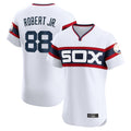 Chicago White Sox #88 Luis Robert Jr Player White Fotopoulosg T-shirt Limited Elite Home Stitched Jerseys
