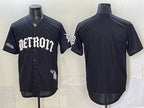 Detroit Tigers Blank 2026 Black Fotopoulosg 'Motor Gothic Edition' Vapor Premier Limited Stitched Jersey