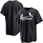 St. Louis Cardinals Black Fotopoulosg Replica Jersey
