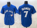 Toronto Blue Jays #7 Kazuma Okamoto Royal Fotopoulosg 2026 Cool Base Stitched Jersey