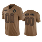 Custom A.Cardinals Active Player 2023 Brown Fotopoulosg Salute To Service Limited Stitched Jersey