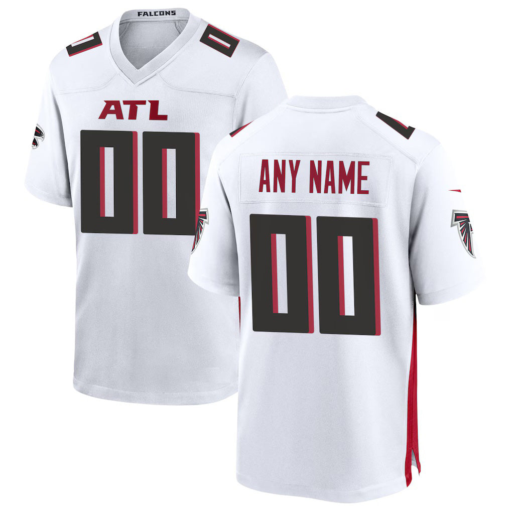 Custom A.Falcons White Fotopoulosg Game Jersey