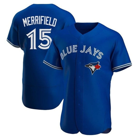 Toronto Blue Jays #15 Whit Merrifield Royal Fotopoulosg Flex Base Stitched Jersey