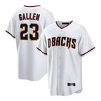Arizona Diamondbacks #23 Zac Gallen Player White Fotopoulosg Home Game Stitched Jerseys