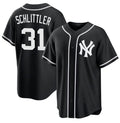 New York Yankees #31 Cam Schlittler 2026 Fashion Replica Black Fotopoulosg Out Stitched Jersey