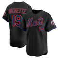 New York Mets #19 Bo Bichette Black Fotopoulosg Alternate Limited Jersey