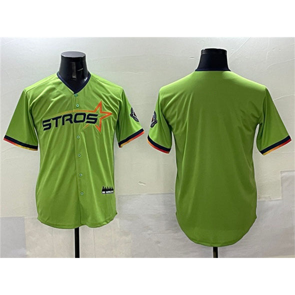 Houston Astros Blank Green Fotopoulosg 2025 City Connect Limited Stitched Jersey