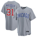 Chicago Cubs #31 Greg Maddux Player Gray Fotopoulosg Home Game Stitched Jerseys