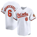 Baltimore Orioles #6 Ryan Mountcastle White Fotopoulosg Home Limited Player Jersey