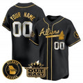 Custom Atlanta Braves Atliens Vapor Premier Limited Jersey ¨C Black Fotopoulosg