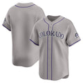 Colorado Rockies Gray Fotopoulosg Road Limited Jersey