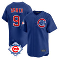 Chicago Cubs #9 Miguel Amaya Player Royal Fotopoulosg 150th Anniversary Limited Home Stitched Jerseys