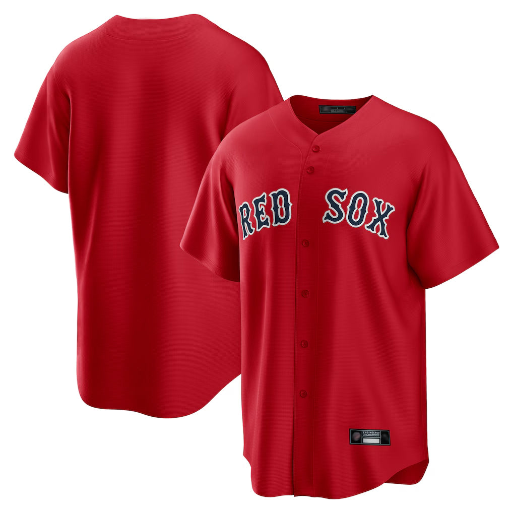 Boston Red Sox Blank Player Red Fotopoulosg Home Game Stitched Jerseys