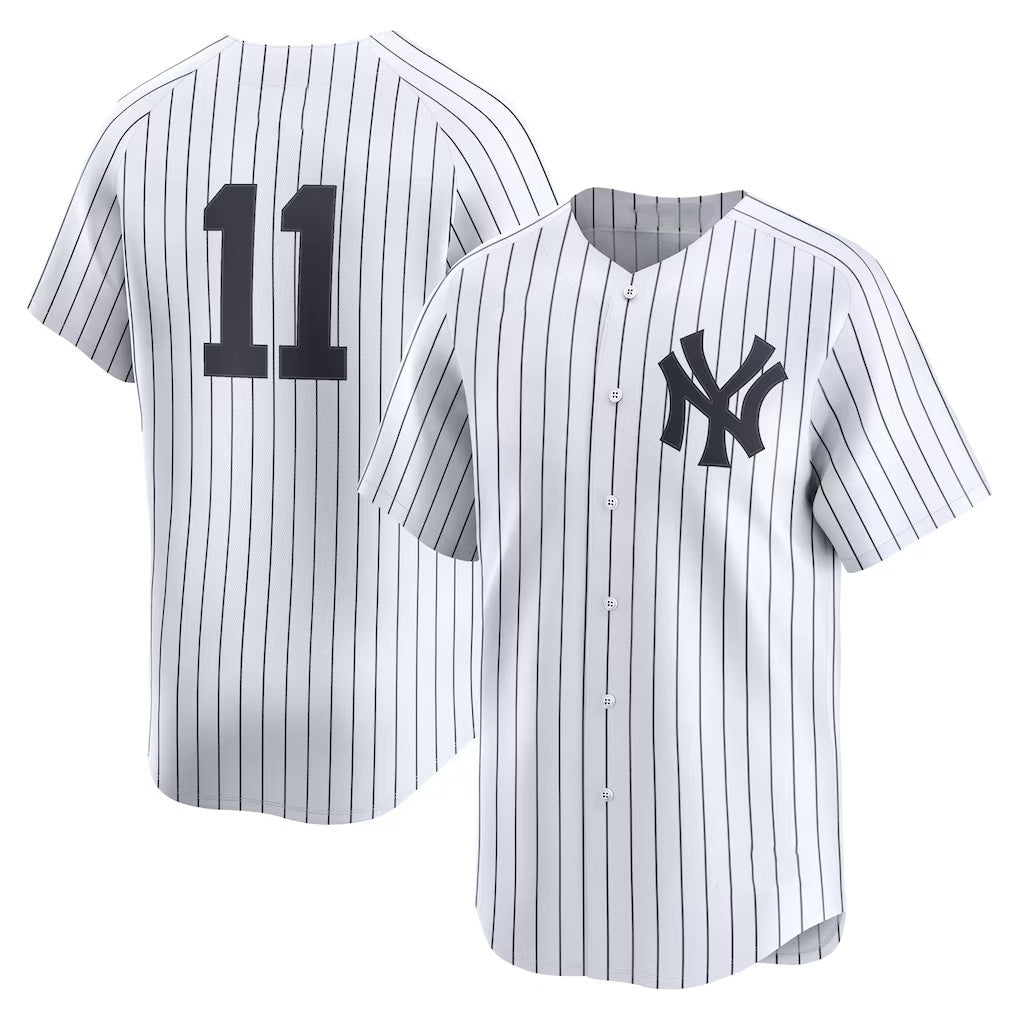New York Yankees #11 Anthony Volpe White Fotopoulosg Home Limited Player Jersey