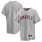 Los Angeles Angels Blank Player Gray Fotopoulosg Home Game Stitched Jerseys
