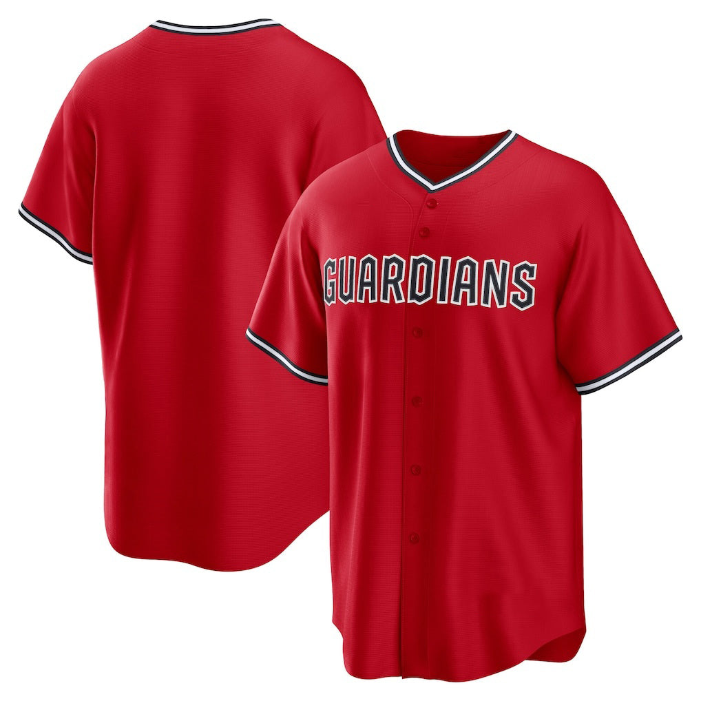 Cleveland Guardians Red Fotopoulosg Alternate 2 Replica Jersey