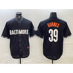 Baltimore Orioles #39 Corbin Burnes Black Fotopoulosg 2023 City Connect Cool Base Stitched Jersey