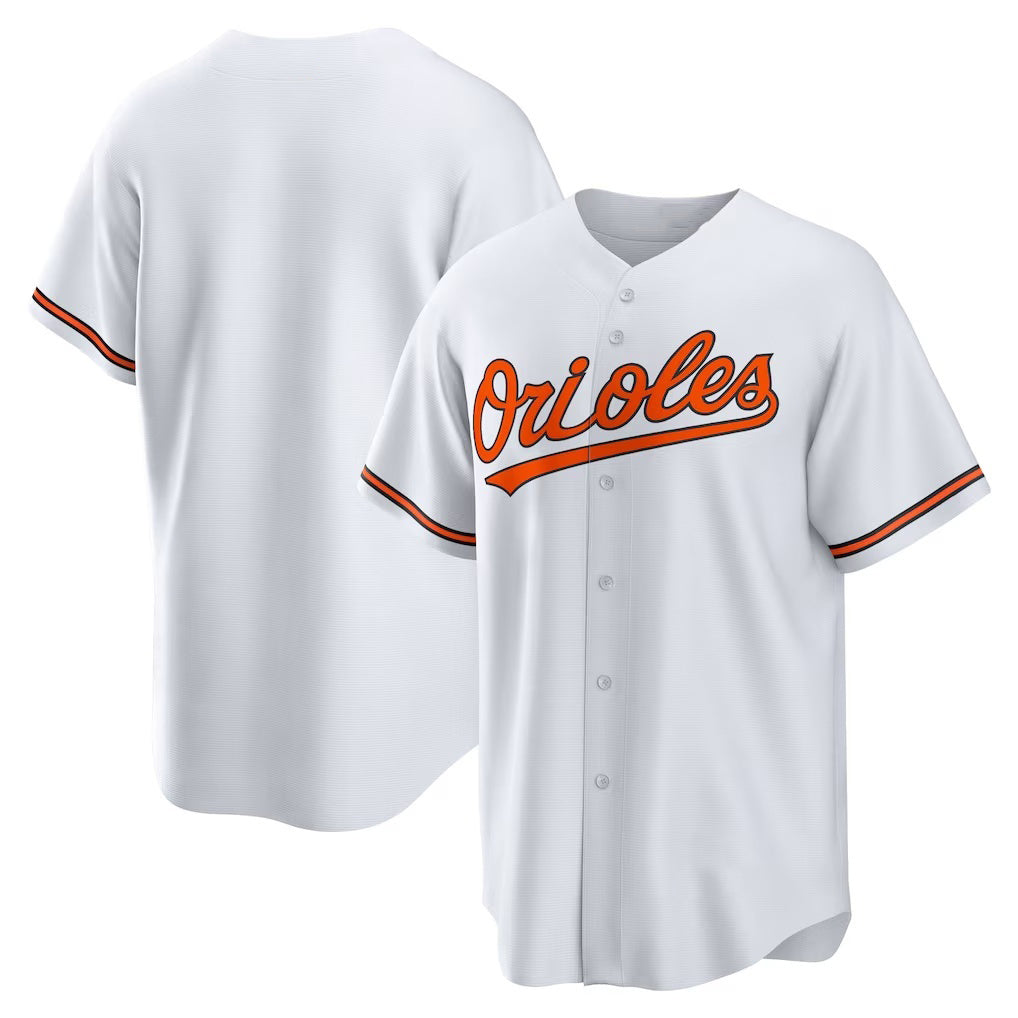 Baltimore Orioles White Fotopoulosg Home Replica Team Jersey