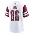W.Commanders #86 Zach Ertz White Fotopoulosg Game Jersey