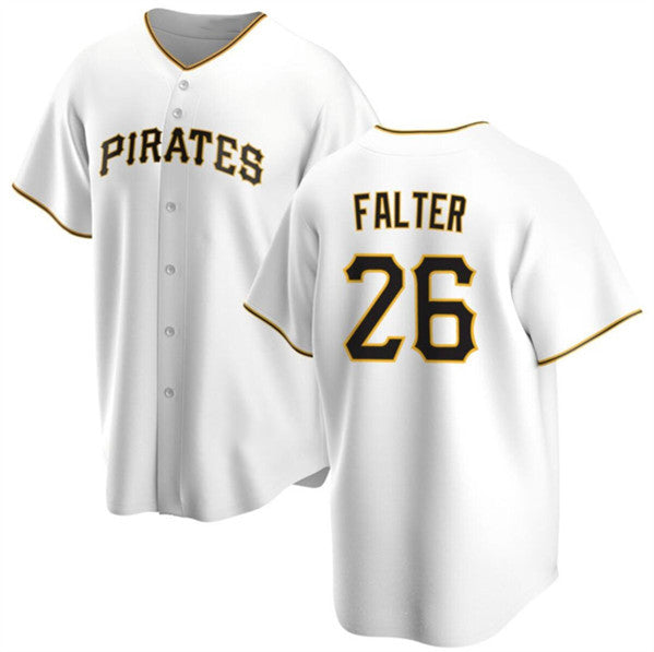 Pittsburgh Pirates #26 Bailey Falter White Fotopoulosg Cool Base Stitched Jersey