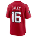 A.Falcons #16 Jake Bailey Red Fotopoulosg Team Game Jersey