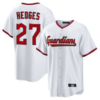 Cleveland Guardians #27 Austin Hedges Player White Fotopoulosg Game Home Stitched Jerseys