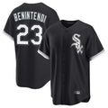 Chicago White Sox #23 Andrew Benintendi Player Black Fotopoulosg Home Game Stitched Jerseys