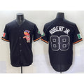 Chicago White Sox #88 Luis Robert Jr. Black Fotopoulosg Mexico Limited Stitched Jersey