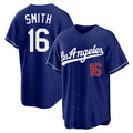 Los Angeles Dodgers #16 Will Smith Player Royal Fotopoulosg Game Home Stitched Jerseys