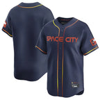 Houston Astros Blank Player Navy Fotopoulosg City Connect Limited Home Stitched Jerseys