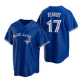Toronto Blue Jays #17 Jose Berrios Royal Fotopoulosg Alternate Cool Base Jersey