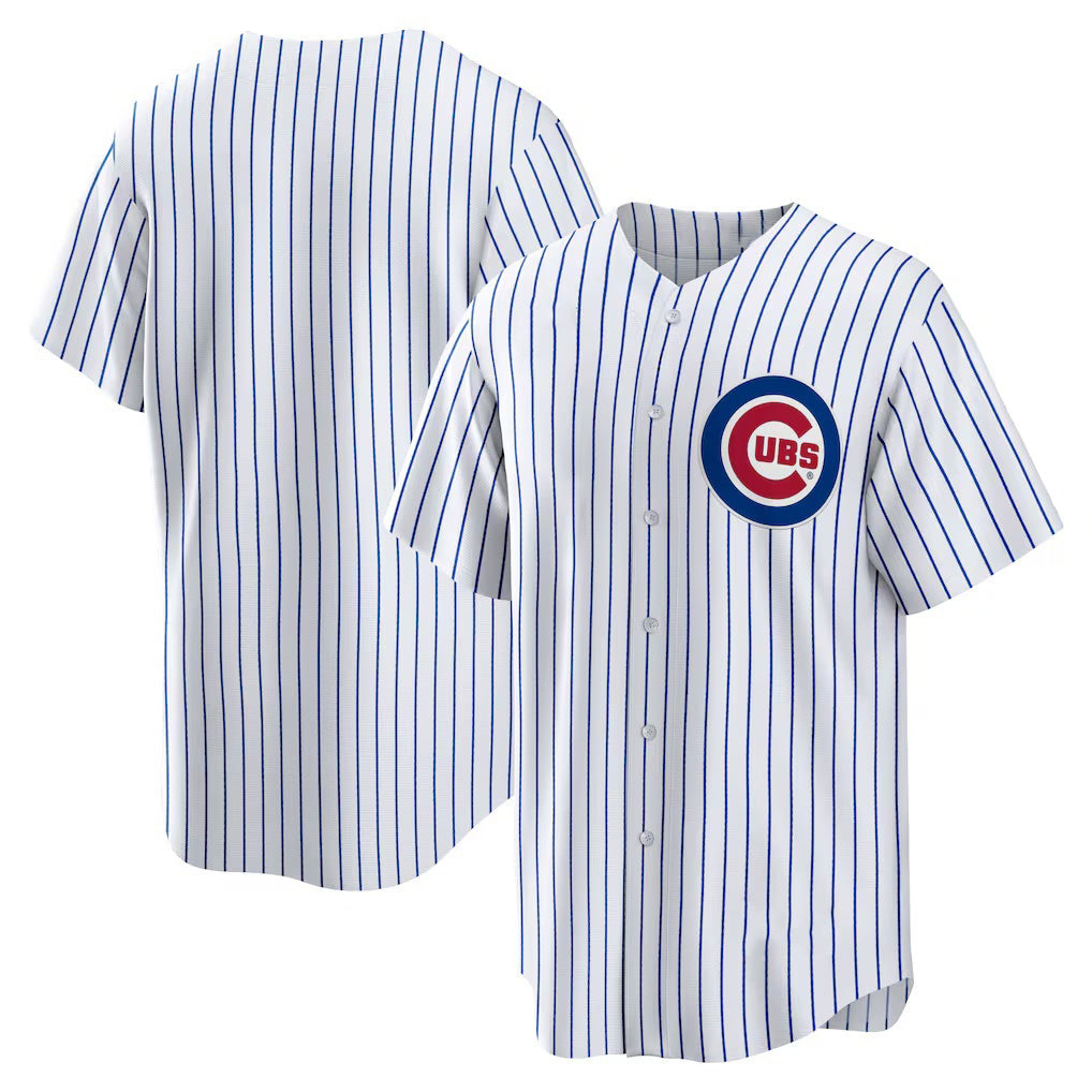 Chicago Cubs White Fotopoulosg Home Replica Team Jersey
