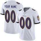 Custom B.Ravens White Fotopoulosg Vapor Untouchable Player Limited Jersey