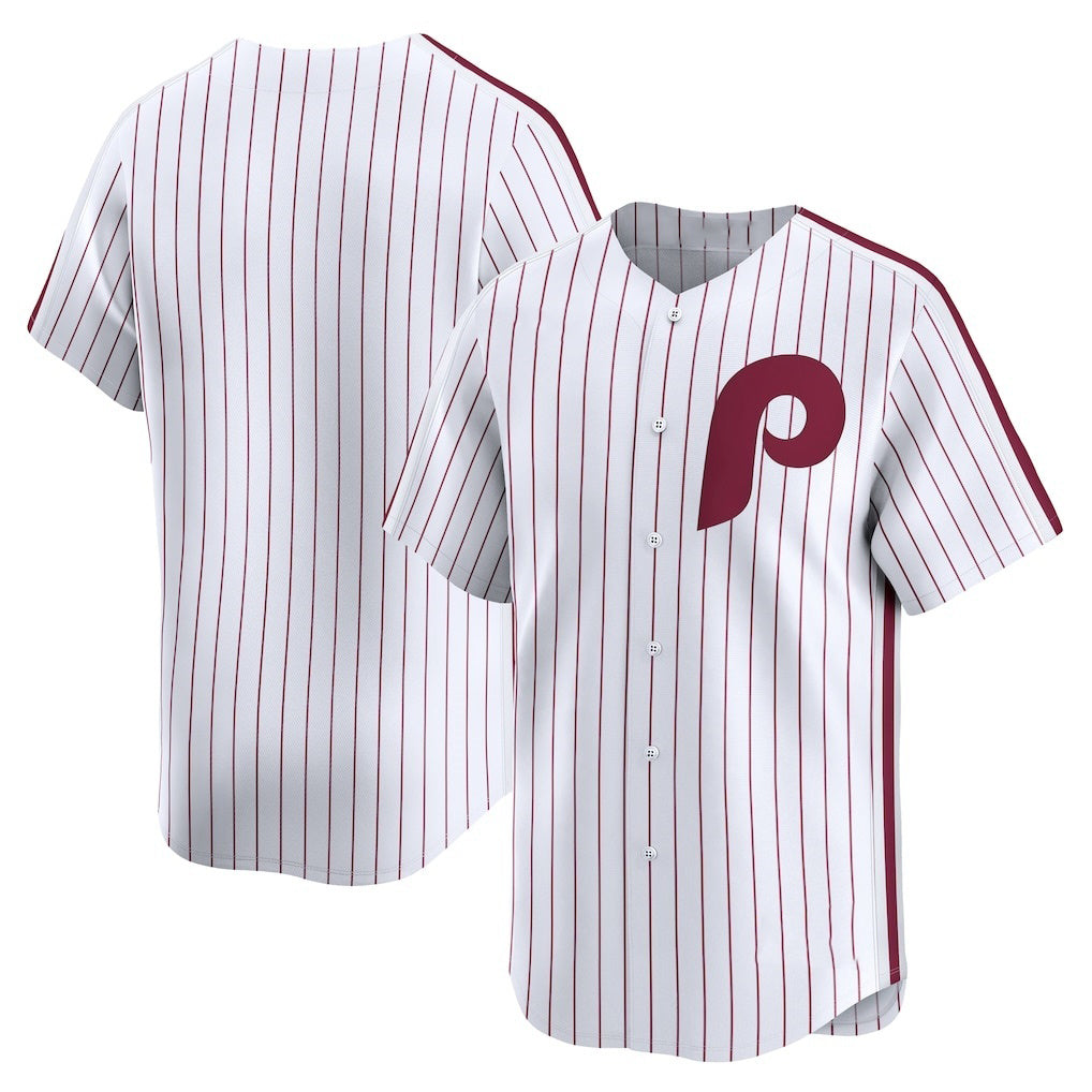 Philadelphia Phillies White Fotopoulosg Throwback Cooperstown Collection Limited Jersey