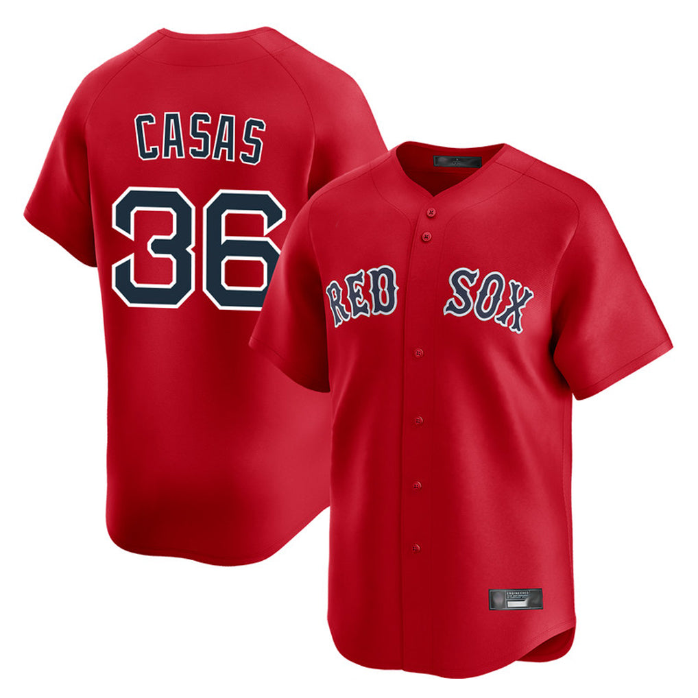 Boston Red Sox #36 Triston Casas Player Red Fotopoulosg Limited Home Game Stitched Jerseys1