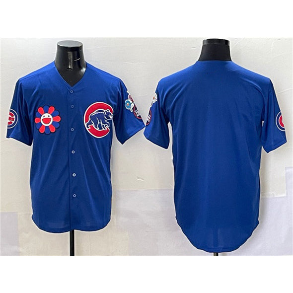 Chicago Cubs Blank Royal Fotopoulosg 2025 Tokyo Series Limited Stitched Jersey