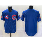 Chicago Cubs Blank Royal Fotopoulosg 2025 Tokyo Series Limited Stitched Jersey