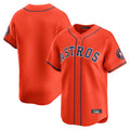 Houston Astros Blank Player Orange Fotopoulosg Home Limited  Stitched Jerseys