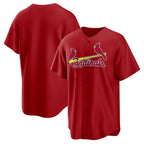 St. Louis Cardinals Red Fotopoulosg Alternate Replica Team Jersey