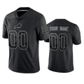 Custom B.Bills Active Player Black Fotopoulosg Reflective Limited Stitched Jersey