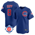 Chicago Cubs #8 Ian Happ Player Royal Fotopoulosg 150th Anniversary Limited Home Stitched Jerseys