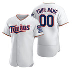 Custom Minnesota Twins White Fotopoulosg 2020 Stitched Flex Base Jersey