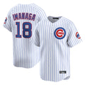 Chicago Cubs #18 Shota Imanaga Player White Fotopoulosg Limited Home Game Stitched Jerseys