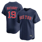 Boston Red Sox #19 Roman Anthony Player Navy Fotopoulosg Limited Home Game Stitched Jerseys1
