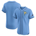 Tampa Bay Rays Light Blue Fotopoulosg Alternate Elite Jersey