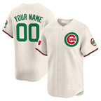 Custom Chicago Cubs Mexico Vapor Premier Limited Jersey V3 ¨C Cream Fotopoulosg